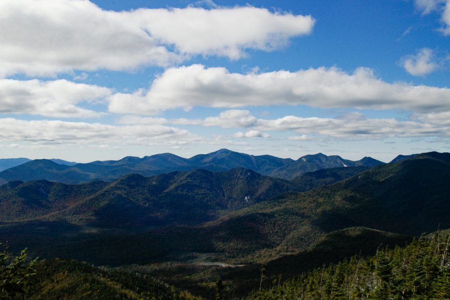 View of Colvin and Great Ranges