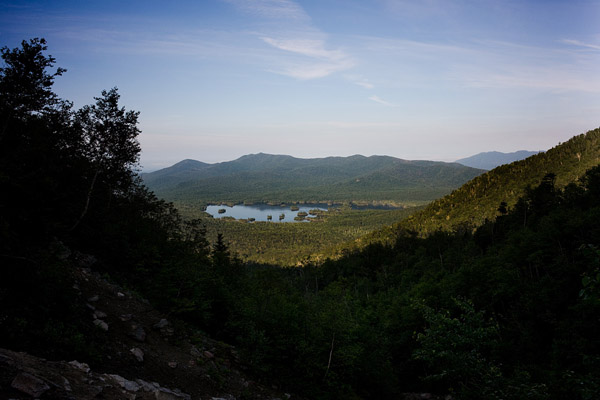 View of Elk Lake from the Macomb Slide