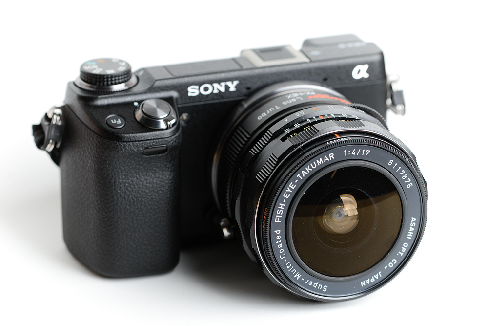 Sony NEX-6 with Super-Multi-Coated Fish-Eye Takumar 17mm f/4 lens