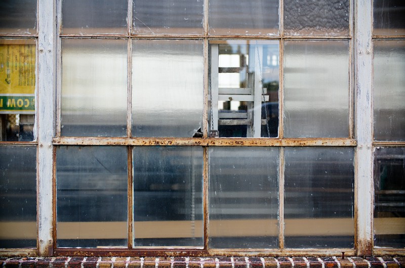 Factory Windows at 70mm