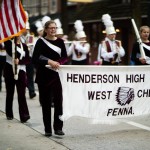 Henderson High School Band at the West Chester Veterans Day Parade