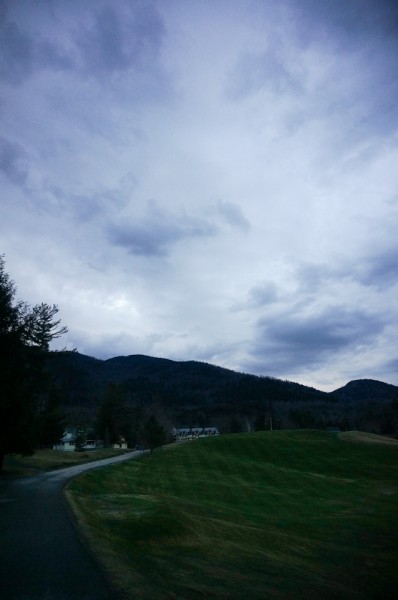 View of the Ausable Club and Golf Course