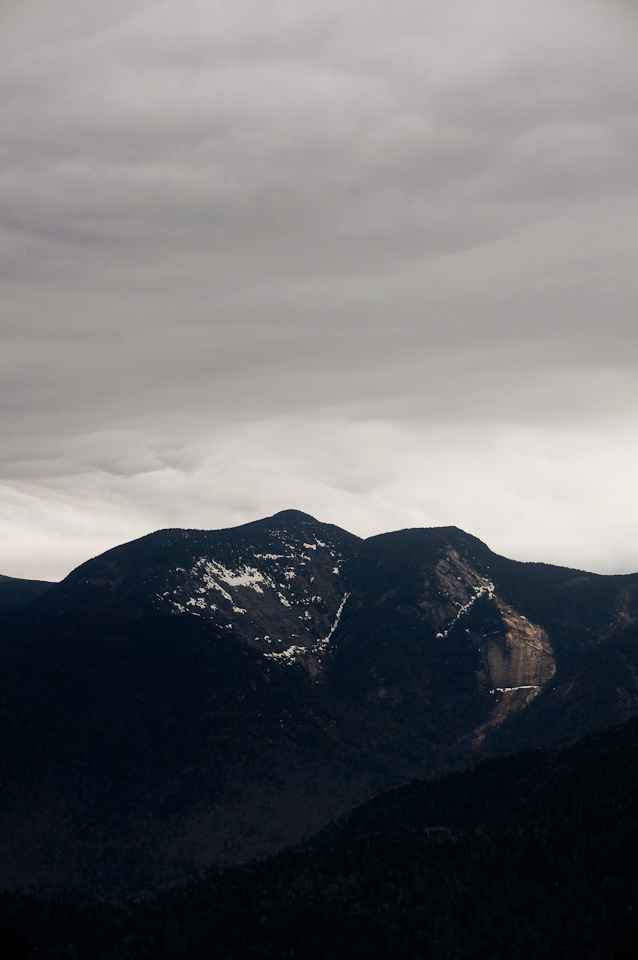 View of Basin Mountain from Mount Colvin. Basin is the 9th-highest peak in the Adirondacks.
