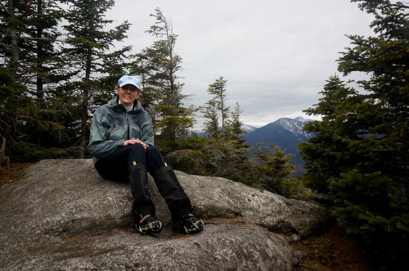 View of Haystack and Skylight in the background.