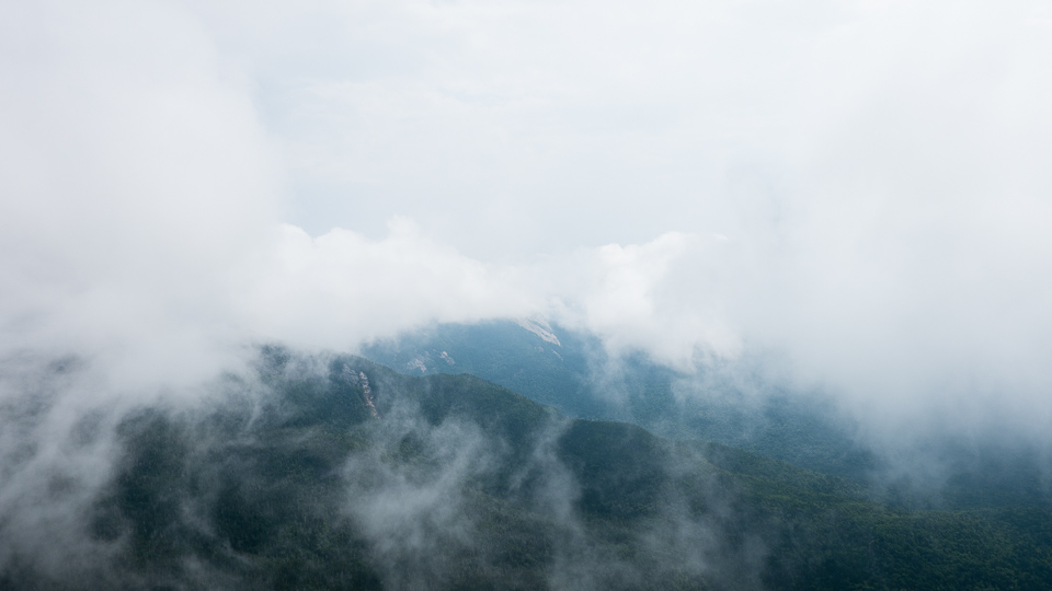 As the clouds lifted on Haystack