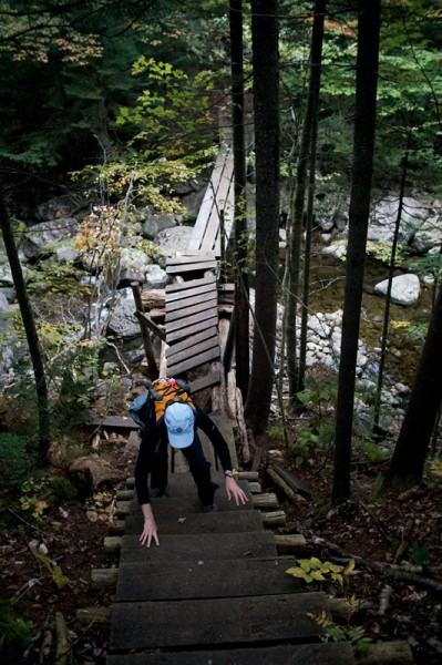 We rock-hopped around this bridge