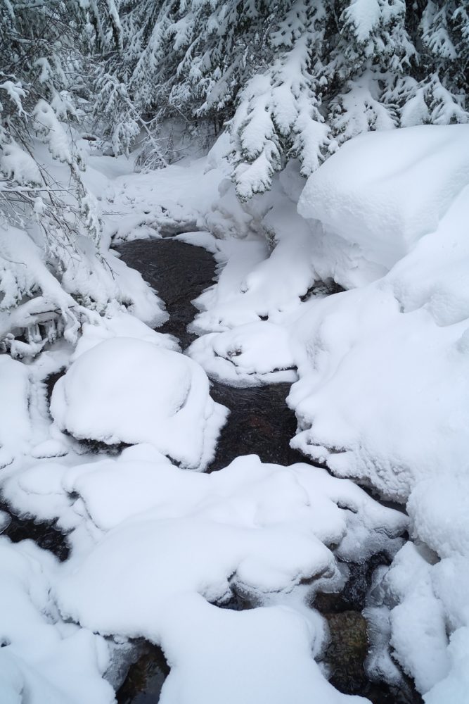 Stream crossing the Third Brother