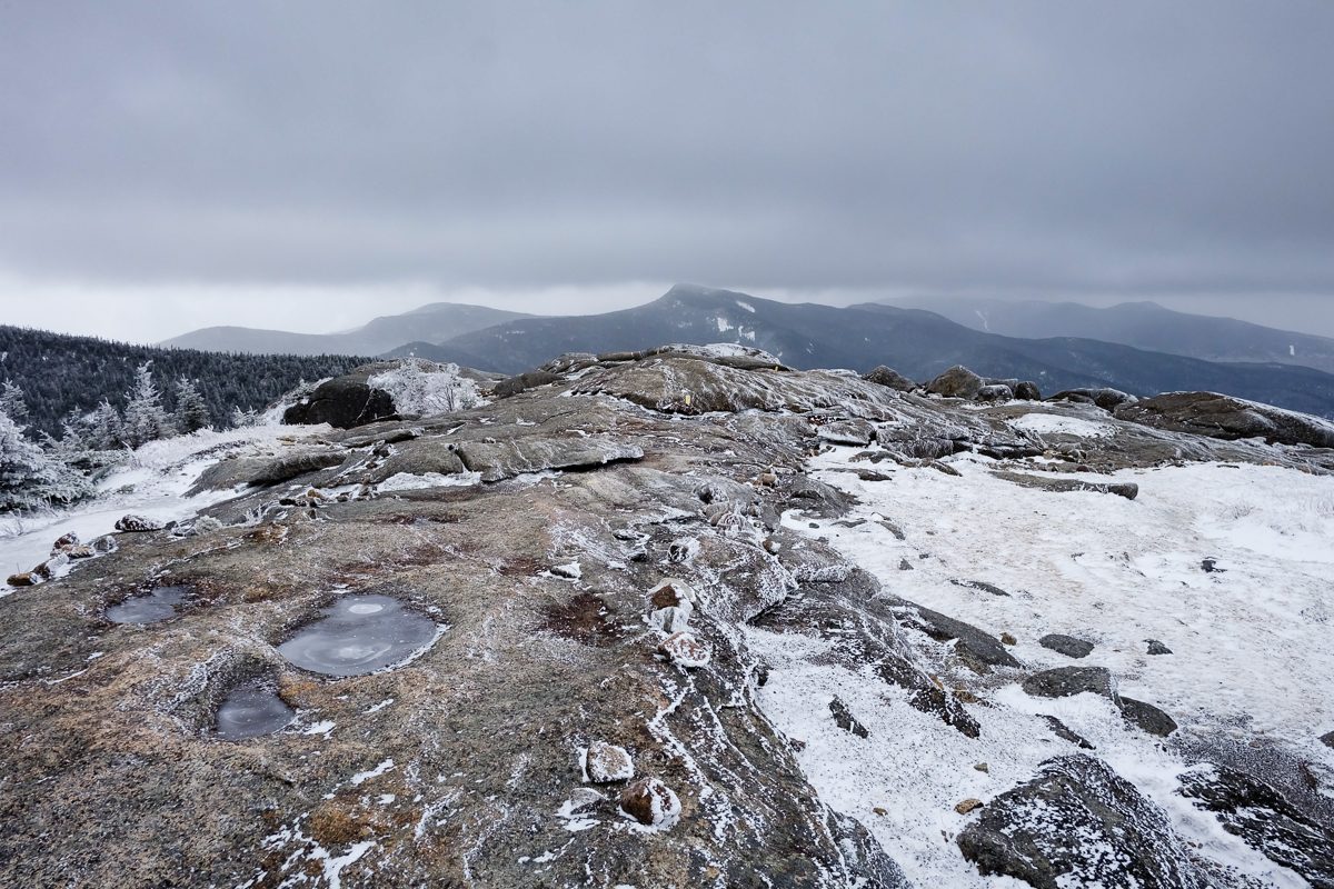 Summit of Cascade; Big Slide in distance